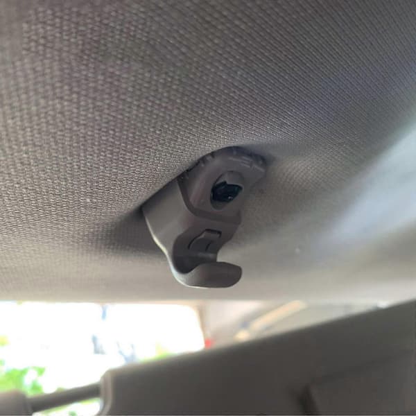Aurinkosuojakoukku Aurinkosuoja OE Vaihtokiinnikkeet Korjaus 2017-2020 Tesla Model 3 [DB]