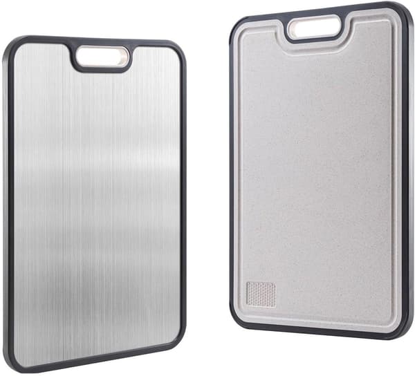 Titanium Cutting Board - Cutting Board - Avoid Microplastics - 38.5*26.5cm - Extra Hygiene - Wheat Straw PP+