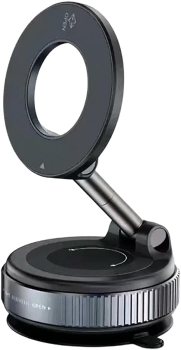 Generisk magnetisk telefonholder til bil og magnetnavigation sort - Schwarz