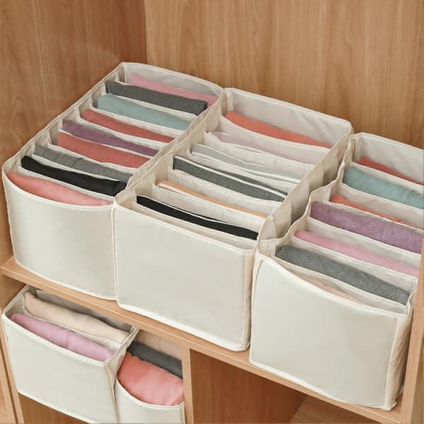 Moisture-proof Fabric Clothes Storage Box, Large Capacity, Thicker, Anti-scratch, Home Clothes Storage Case 1 1