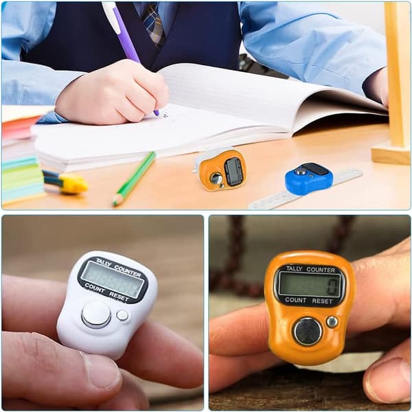 Finger Counter, 5-Digit Electronic Tally Counter with LCD Display