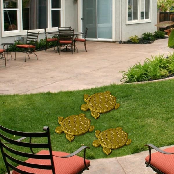 Concrete Molds | Reusable Turtle Shaped Paver Molds, Turtle Shaped Cement Concrete Molds (FMY)