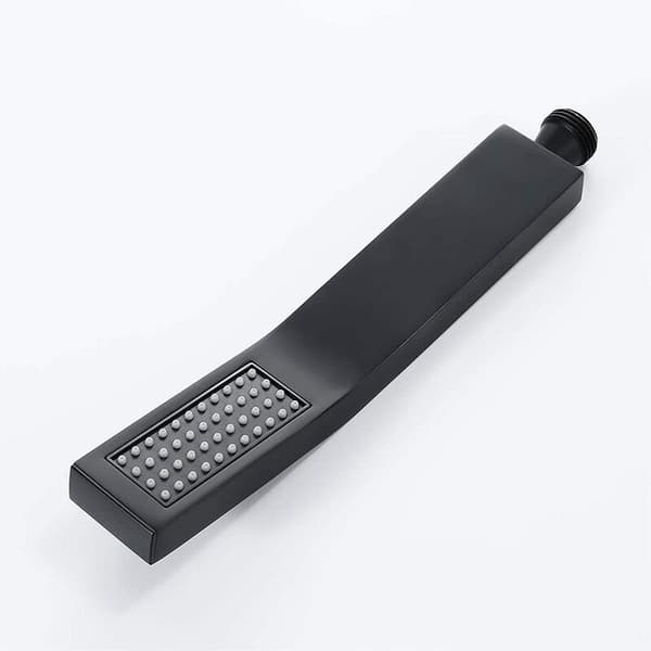 Handheld Shower Head with Pressure Boosting Shower Head Set, Matte Black Shower Head