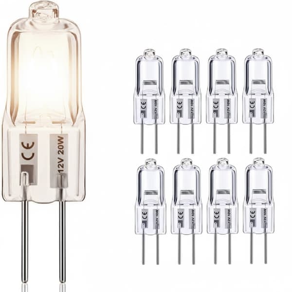 20-pack G4 Halogenlampor 10W 12V – Varmvitt Ljus
