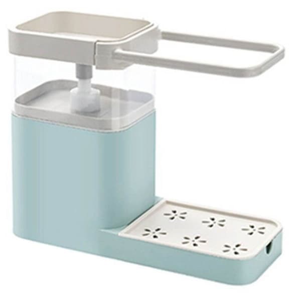 Press Box Automatic Liquid Laundry Detergent, Three-Function Sink with Towel Holder