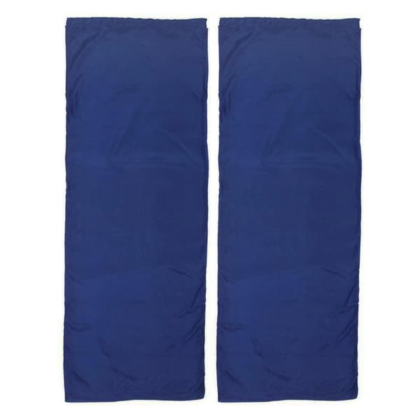 2x Microfiber Sleeping Bag Liner Travel Sheet Lightweight Sleeping Bag Liner 91x221 cm