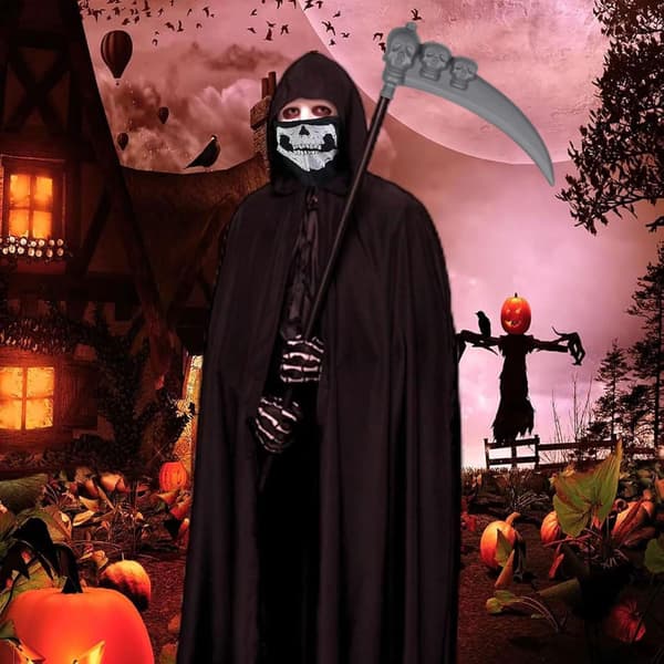 Halloween-kappe, kappe til cosplay og rekvisitter til Halloween-maskerade a 140 a 140