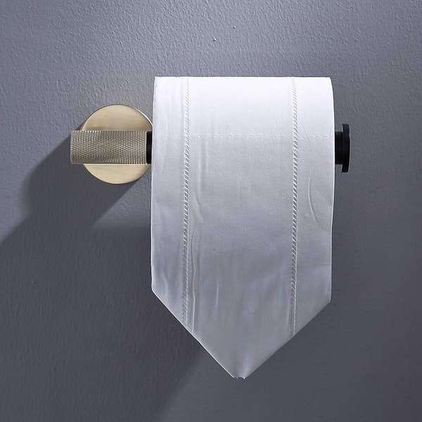 Toiletpapirholder i rustfrit stål, vægmonteret, børstet