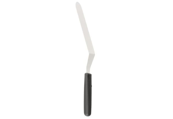 Paletkniv / Stegespade Vinklet 31,5 cm Sort Svart black
