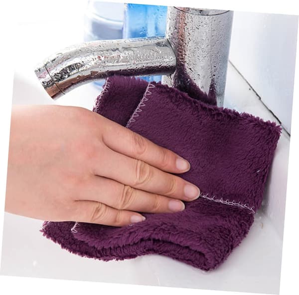 10-pack dishcloths microfiber kitchen towels oil-repellent non-slip for kitchenware glass