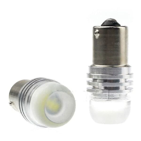 10 st 1156 Ba15S P21W Q5 12V LED Bil Backljus Vit