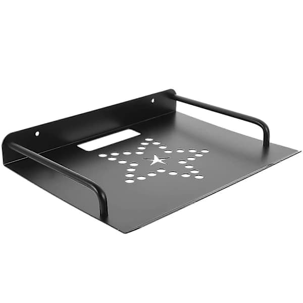 【xj】Projector Bracket Shelf Metal Wall Mounted Small Projector Shelf Corrosion Resistant Adults 28.5×21×4cm 1-pack