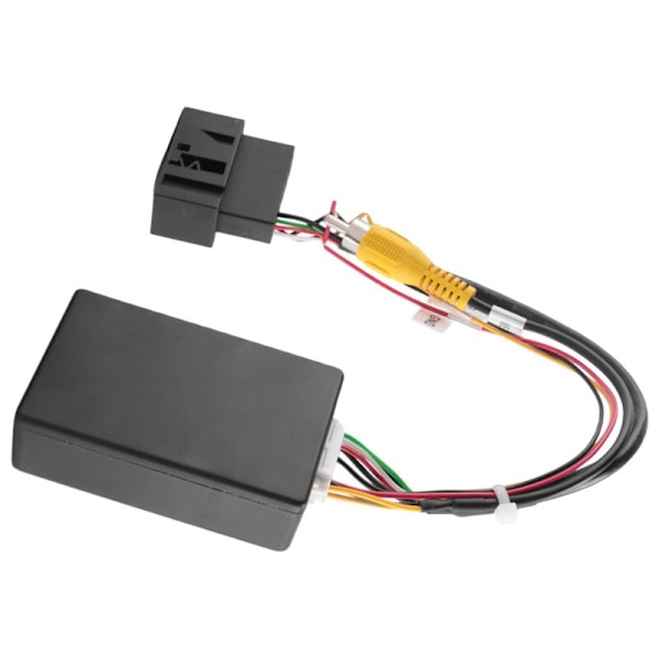 RGB til (RCA) AV CVBS Signalkonverter Dekoder Adapter til Golf 6 CC Fabriksbakkamera