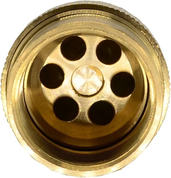 Justerbart fontenedyse-sprinklerhode for hage, torg, basseng, dam (DN20)