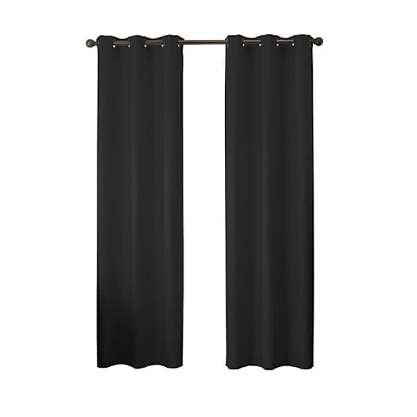 Blackout Curtain Panel Set with Cutout Curtains, Thermally Insulated