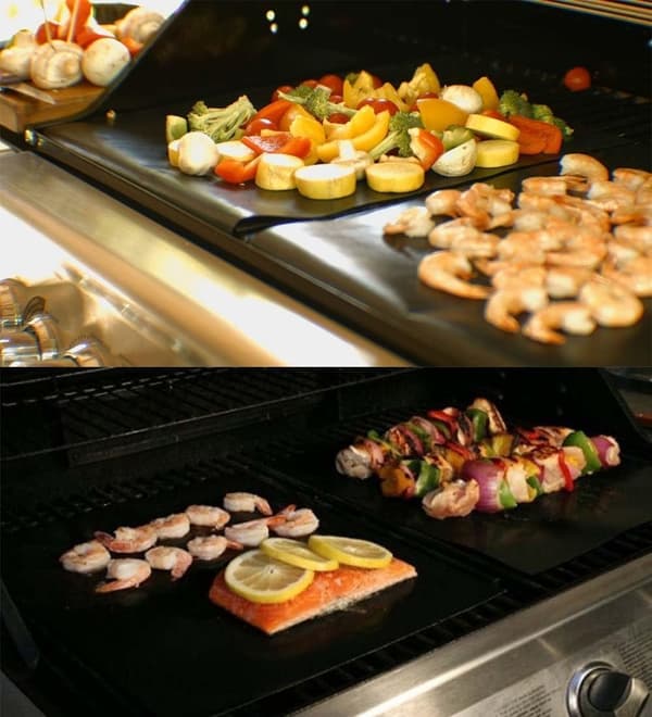 6-Pack Grill Mat Oven Mat & Baking Mat - Non Stick 300