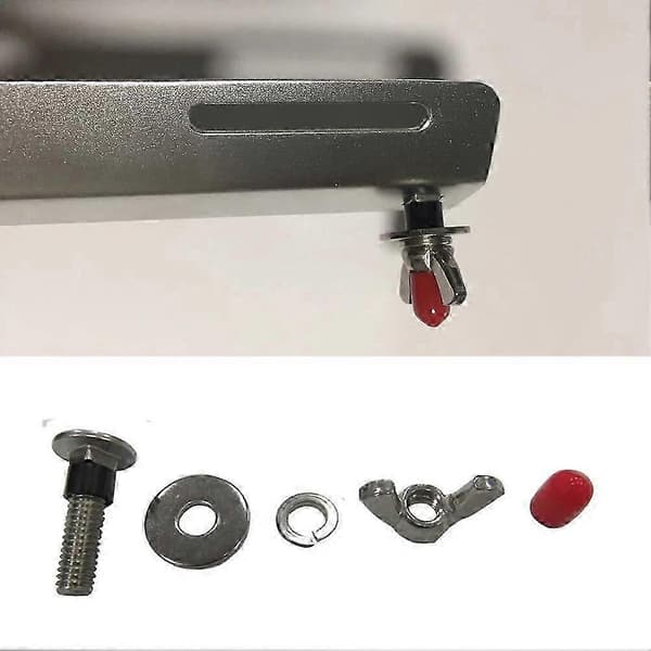 1 stk Holdbart Nyt Boltesæt Dykning Sølv Tech 16/5in*30mm 316 Rustfrit Stål Bagplade Donut Vingemøtrikker Til Tech Dykning