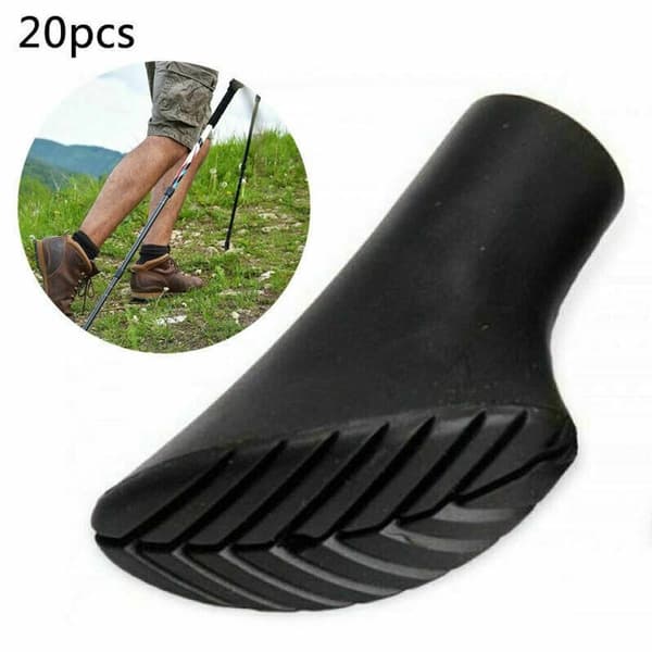 20 st Nordic walking pads, asfaltgummibuffertar X-4GT, för alla stavar KLB