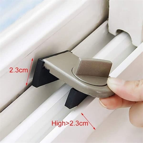 Grey Iron Safety Lock for Sliding Door Sliding Window Stop