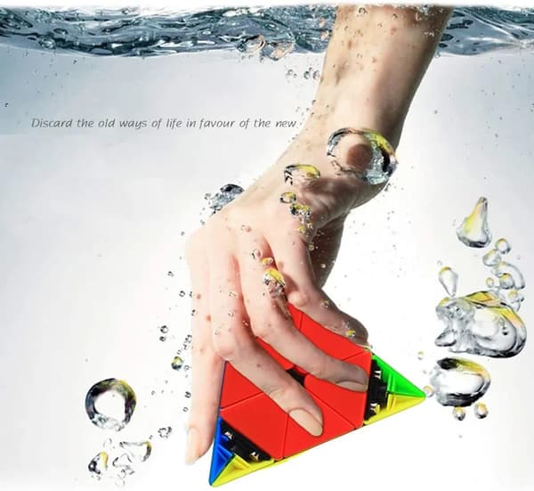 Rubiks pyramide - 3x3 puslespil Rubiks terning