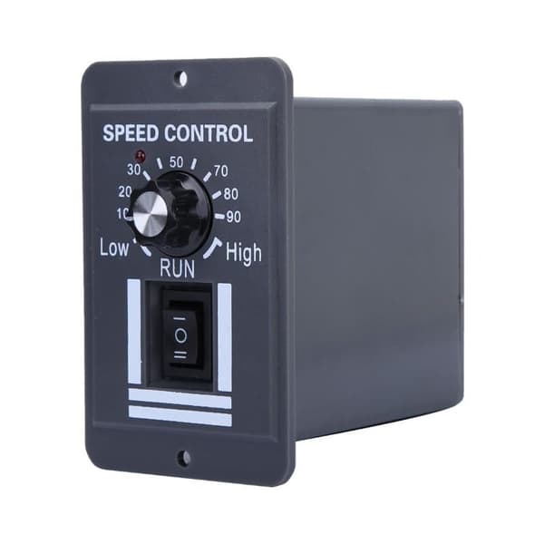 2 stk. DC 12-60V 40A PWM børstemotor hastighedsregulator CW CCW vendekontakt -