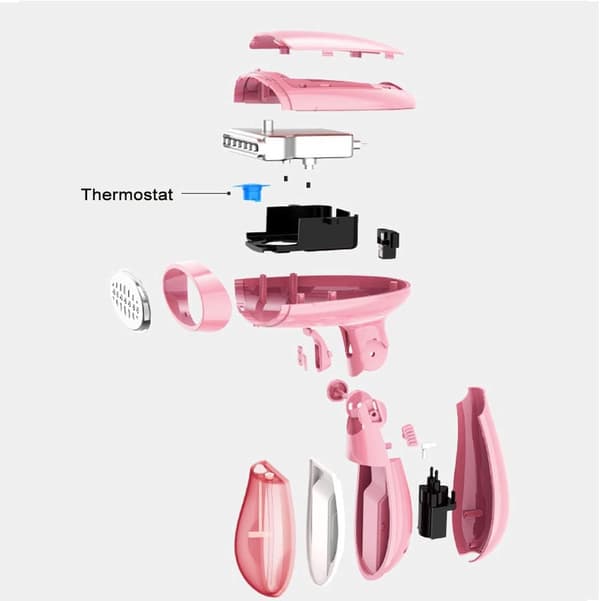 Handheld Garment Steamer Foldable Edition Portable Clothes Steamer Safe Fabric Steamer for Both Vertical & Horizontal Garment Handling
