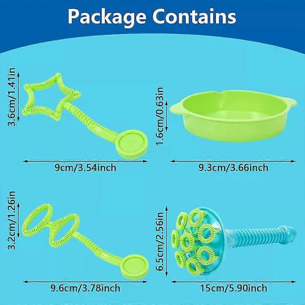 Trumpet Bubble Blower, Speaker Bubble Blower Set, Fun Bubble Machine Toys