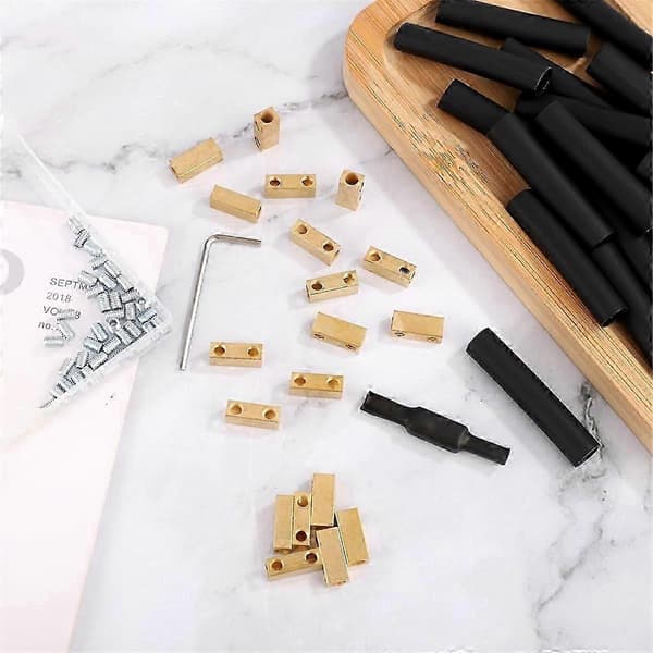 8 AWG Wire Connectors, 20Amp Wire Splicing Kit Quick Connect Terminal Yellow Circuit Terminals for Electronics Industry