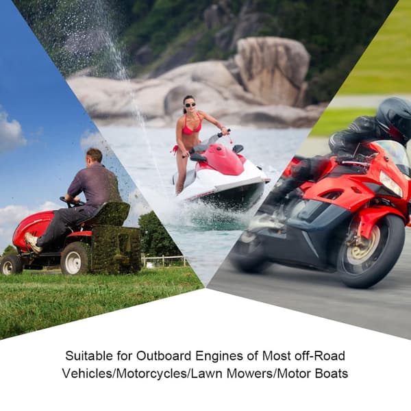 Boat Kill Switch, Emergency Stop Engine, Outboard Kill Switch, Safety Kill Switch, with Lanyard, for ATVs, Motorcycles