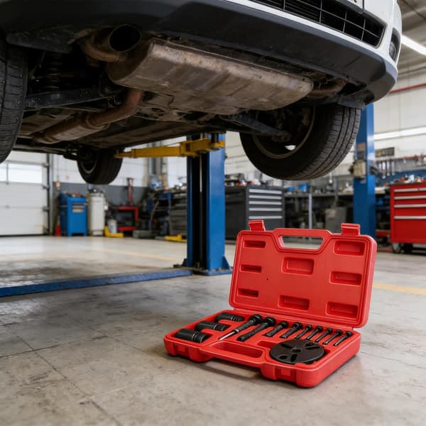 Ilmastointilaitteen kytkimen vedin asennussarja autoon