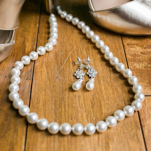White Pearls, 1500 Pieces, Decorative Beads 6mm, Beads for DIY DXGHC