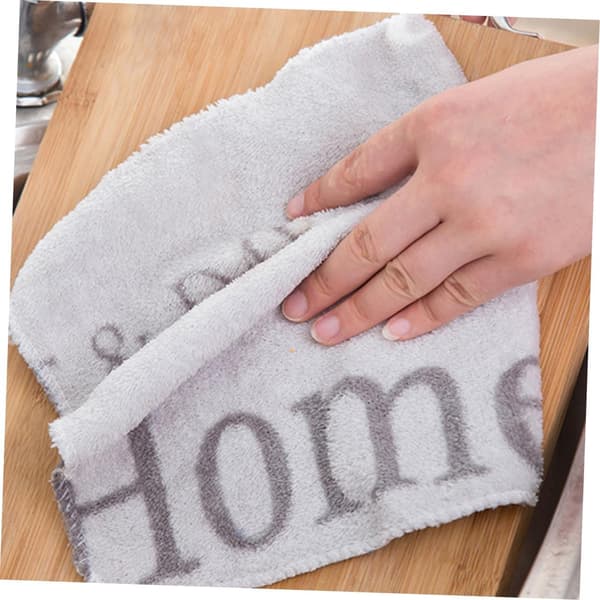 10-pack dishcloths microfiber kitchen towels oil-repellent non-slip for kitchenware glass