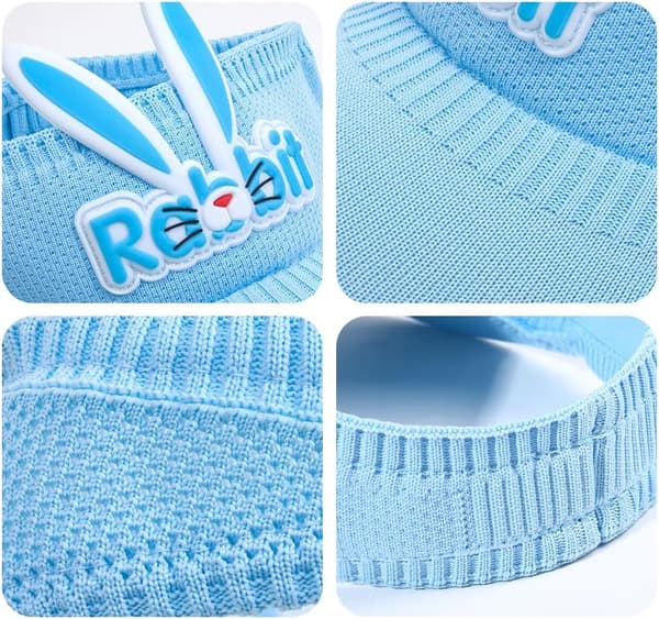 Solskjermlue for barn jenter gutter, kanin sportscap beskyttelse utendørsaktiviteter cosplay hodeplagg rosa