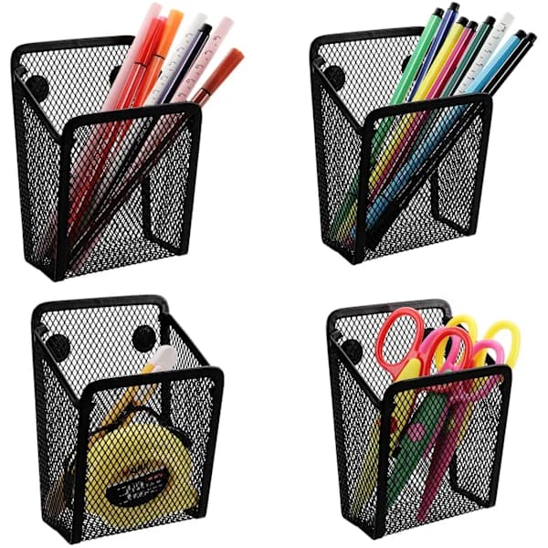 TORUBIA Magnetisk Net Penholder, Skrivebordsorganisator til Penne, Whiteboard, 1 stk