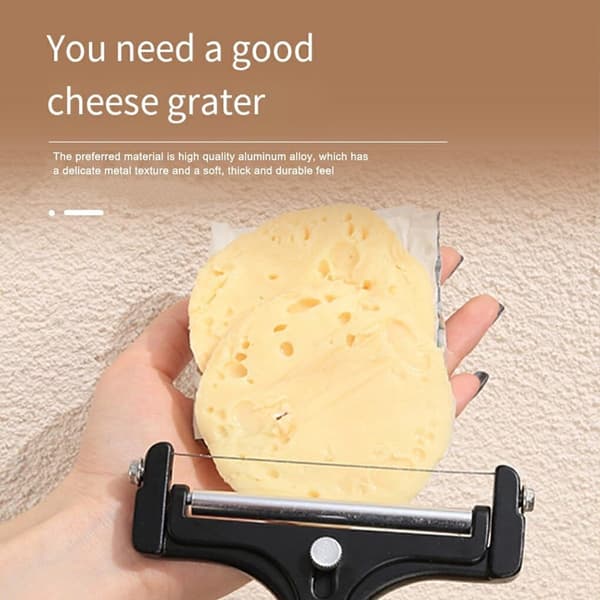 Adjustable Cheese Slicer - Professional Multifunctional Variable Thickness Butter Soft Hard Universal Hanging High Quality Stainless Steel_yu