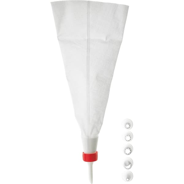 Sprøjtepose 11 cm Gastromax Hvid