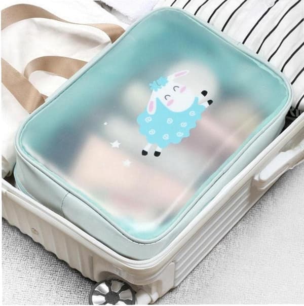 Waterproof Cosmetic Bag for Bath, Dry & Wet, Portable, DXGHC