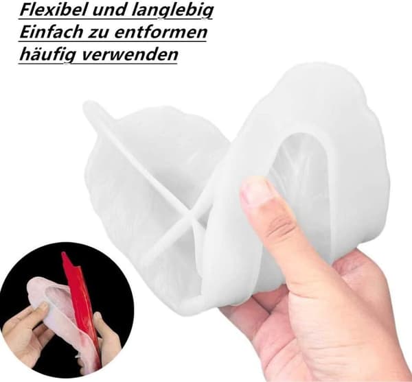 Silikoneform til harpiksstøbning, epoxyharpiksform