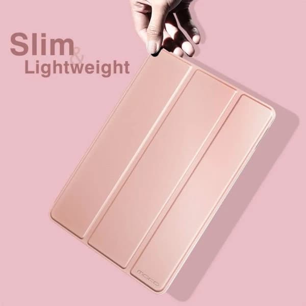 Case for new iPad 9th Generation, Soft TPU Transparent Frosted Shell, Thin and Protective