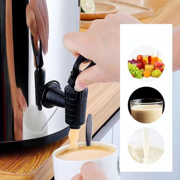 Termodryckesdispenser med dubbelväggig kran för juicer 8 L - 8 Liter
