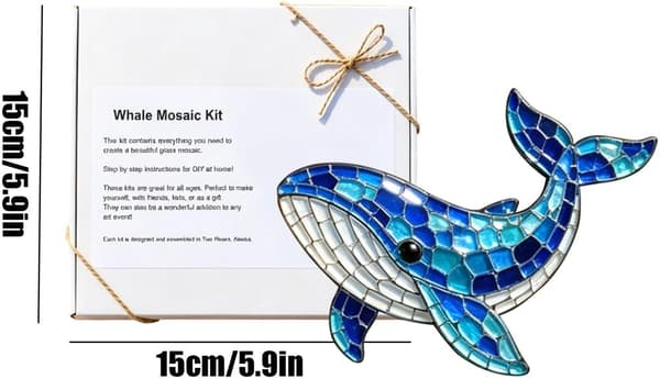 Mosaiksæt til voksne DIY 2D akryl enkelt for begyndere C - C
