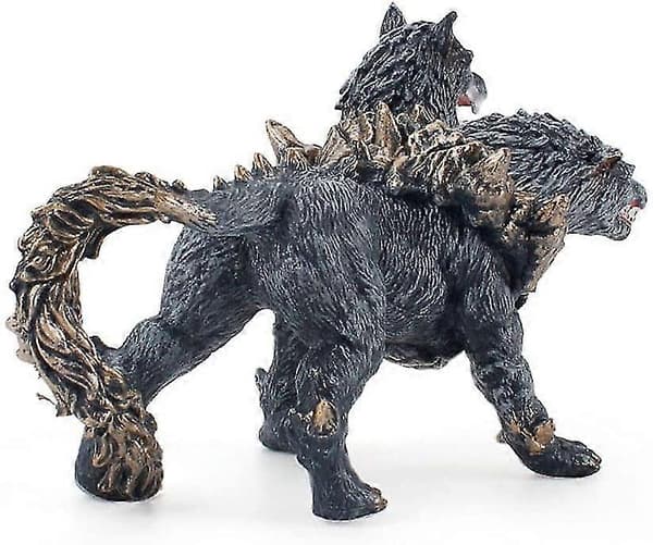 Tohovedet Eldrador Creatures Helvedeshund Legetøj Actionfigurer Mytiske Væsner Legetøj til Børn 7-12 År