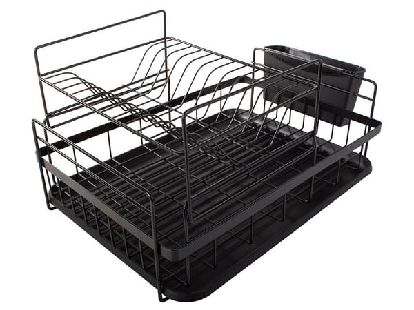 Two-Tier Dish Rack - Dish Drainer with Drip Tray - Modular 1808