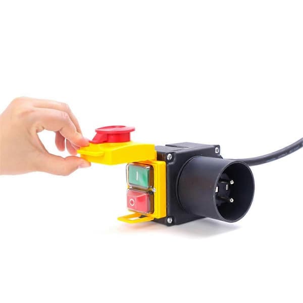 KOA7 250V 16A Solenoid trykknap til brændekløver