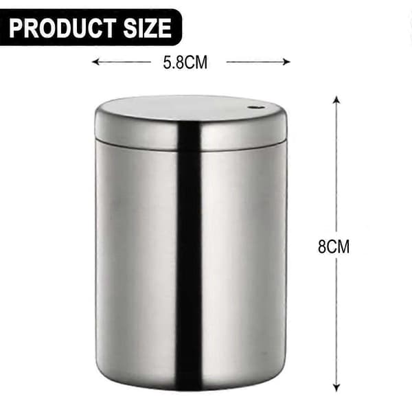 Stainless Steel Toothpick Holder, Toothpick Dispenser for Kitchen (without toothpicks)