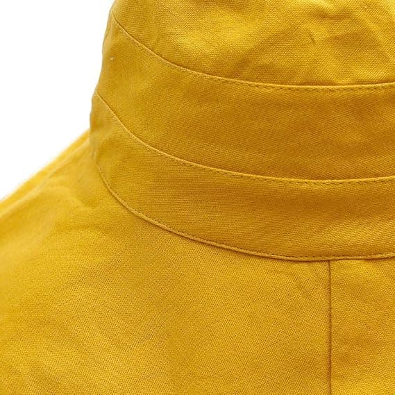 Sommerhatt for kvinner, bredbremmet solhatt, sammenleggbar, strandhatt