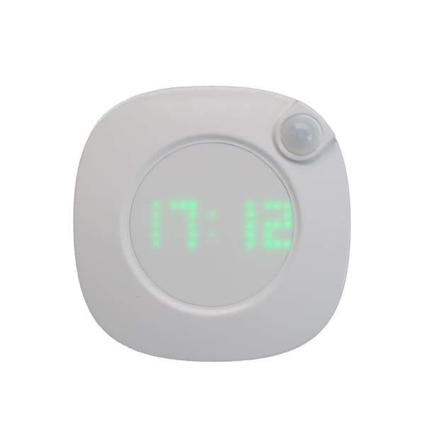 Intelligent tid menneskekroppssensorlampe LED soverom nattbordslampe