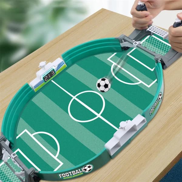Table Football Game Universal Foosball Table Interactive Toy Bo Blue B