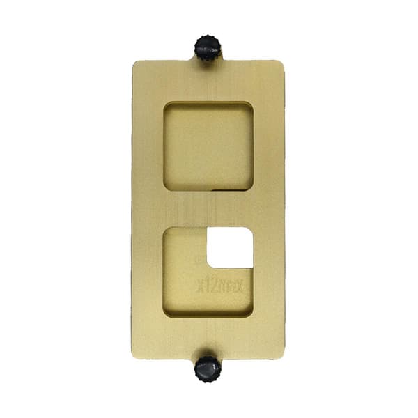 Aluminiumform Skärm-Laminering - iPhone 12 Pro Max Guld gold