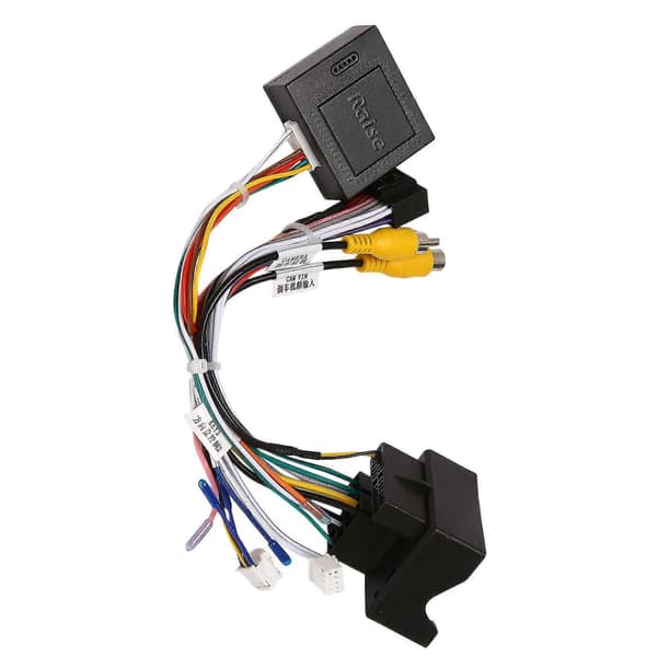 Bil Stereo Ljud 16 Pin Android Strömkabel Adapter + Canbus Box För Peugeot 3008/2008/ Ci [DB]